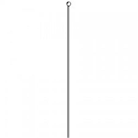 LARSEN PRODUCTS 49 in. Stainless 5 by 8 Wave 27-174MHz Whip Antenna W490.125